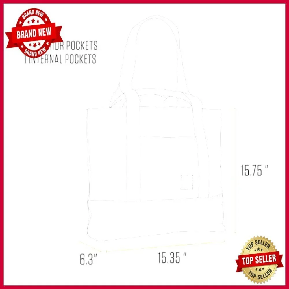 Durable Water Repellent 18L Tote Bag with Convertible Straps